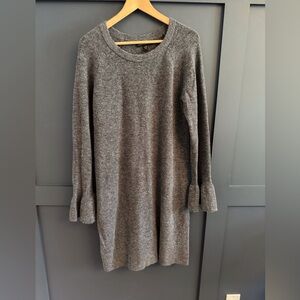 Banana Republic Charcoal Wool Dress